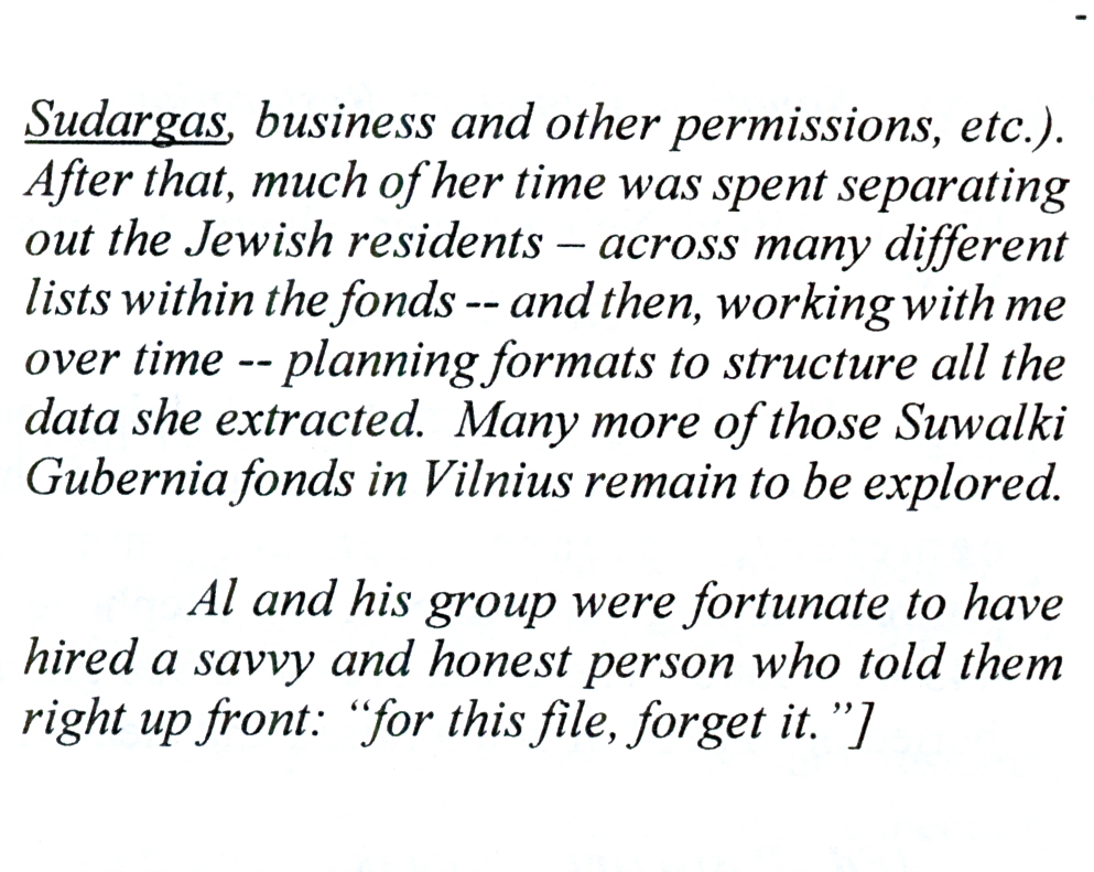 Landsmen newsletter, 2010 — article about the Sopotskin cemetery restoration project, page 2
