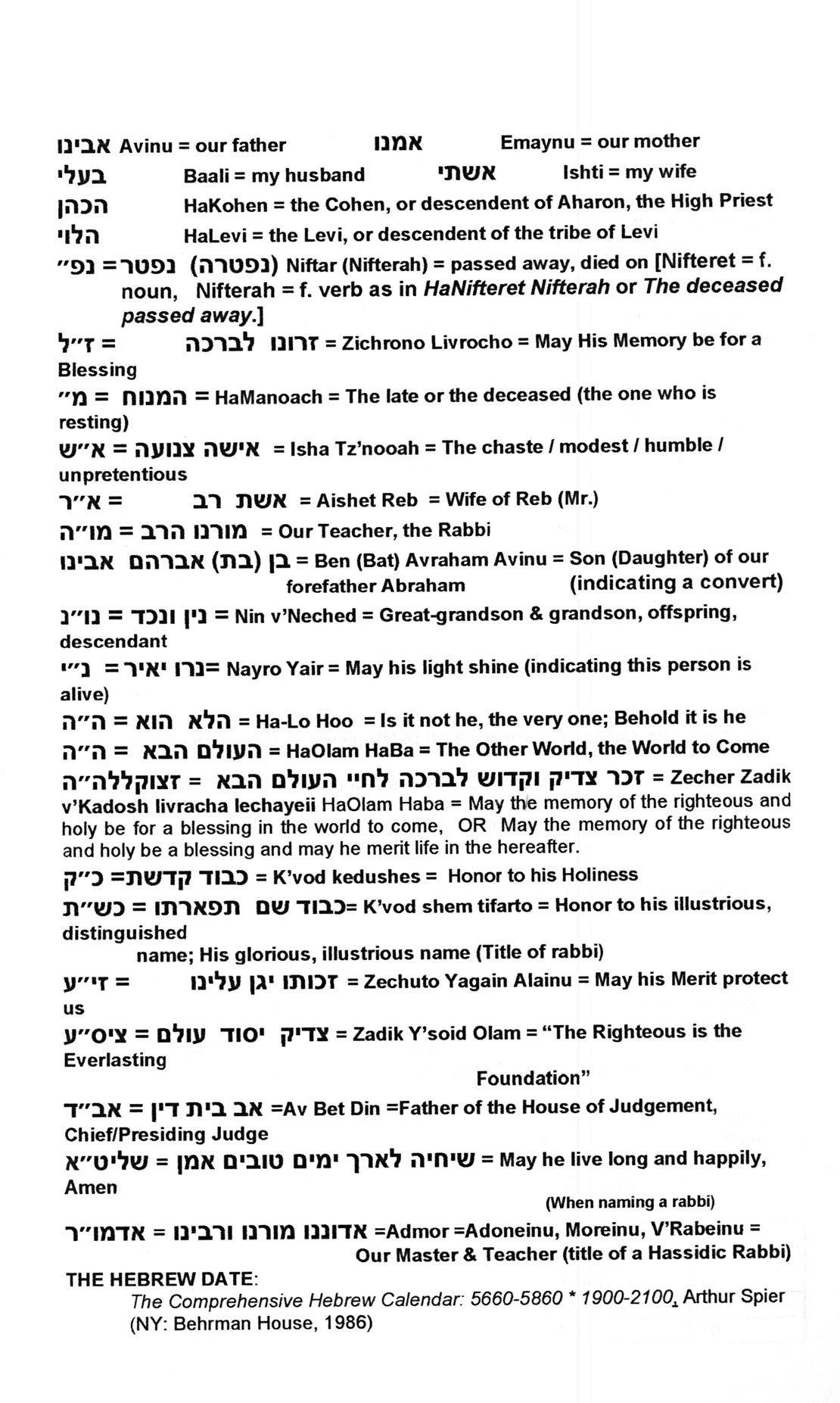 How to Read a Jewish Tombstone — page 2