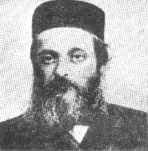 Chief Rabbi Schmuel Ya'akov Rabinovitch of Sopockin, approximately 1857–1921